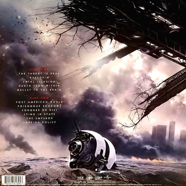 Megadeth - Dystopia (VINYL LP) | Very Good Plus (VG+) Near Mint (NM)-Music History
