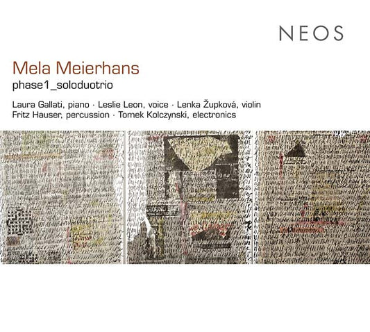 MELA MEIERHANS - phase1_soloduotrio |-Music History