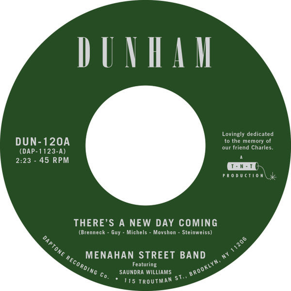 There's a New Day Coming / Tommy Don't | Mint (M) Mint (M)-Music History