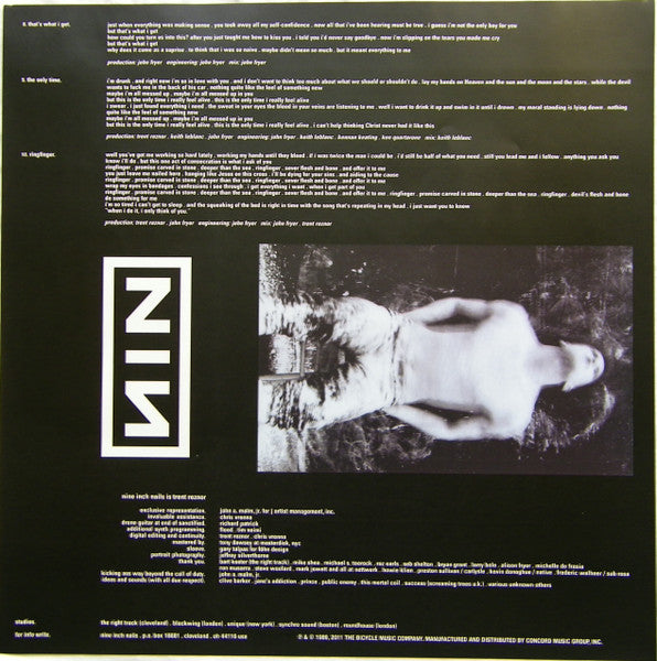 Nine Inch Nails - Pretty Hate Machine (VINYL LP THE BICYCLE MUSIC COMPANY B0015767-01 2011) | Near Mint (NM or M-) Near Mint (NM)-Music History