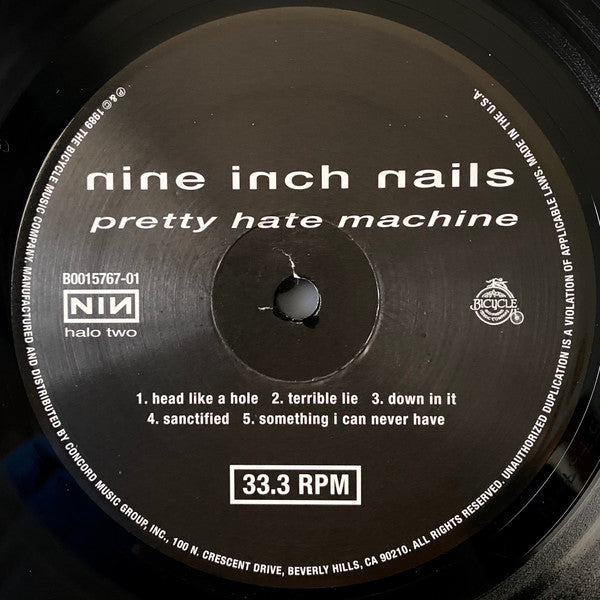 Nine Inch Nails - Pretty Hate Machine (VINYL LP THE BICYCLE MUSIC COMPANY B0015767-01 2011) | Near Mint (NM or M-) Near Mint (NM)-Music History
