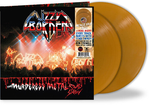 Lizzy Borden - (PRESALE 6/26/26) The Murderess Metal Road Show: 40th Ann. (GATFLD GOLD 2xVINYL) | Mint (M) Mint (M)-Music History