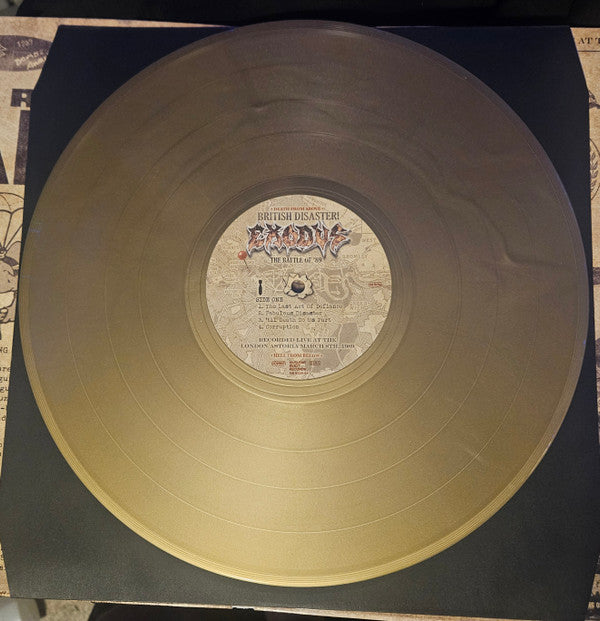 British Disaster! The Battle Of '89 (Live At The Astoria) (GOLD VINYL) | Mint (M) Mint (M)-Music History