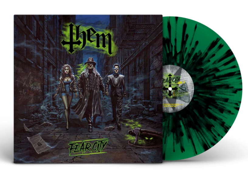 Them - Fear City (Green/Black Splatter VINYL LP Steamhammer SPV 245981 LP) | NEW-Music History