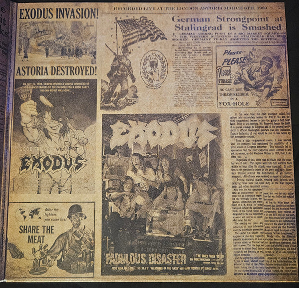 British Disaster! The Battle Of '89 (Live At The Astoria) (GOLD VINYL) | Mint (M) Mint (M)-Music History