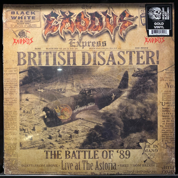 British Disaster! The Battle Of '89 (Live At The Astoria) (GOLD VINYL) | Mint (M) Mint (M)-Music History