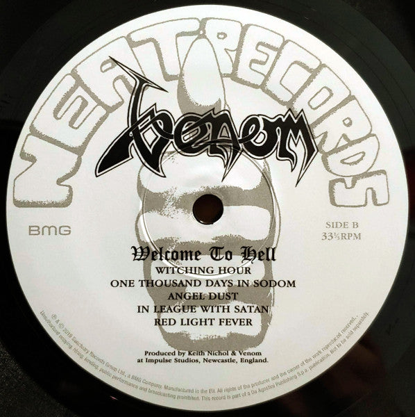 Venom (8) - Welcome To Hell (VINYL) |-Music History