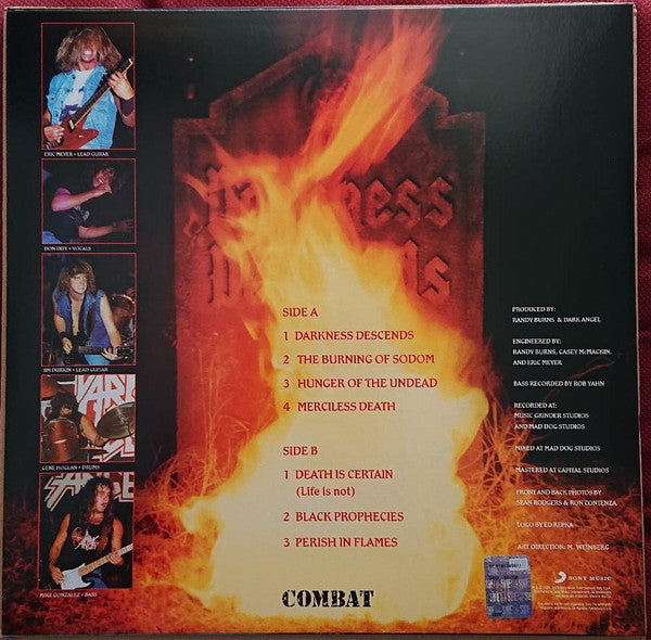 Darkness Descends (VINYL) |-Music History