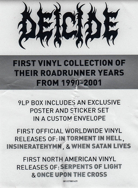 Deicide (BOX SET) |-Music History
