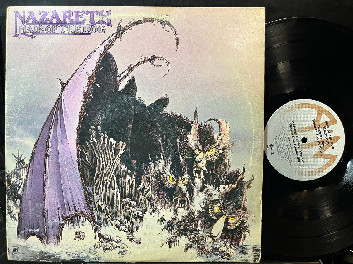 Nazareth - Hair Of The Dog (VINYL LP A&M SP-4511 1975) | USED Excellent (EX) Very Good Plus (VG+)-Music History