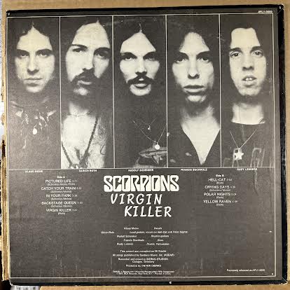 Scorpions - Virgin Killer (VINYL) |-Music History