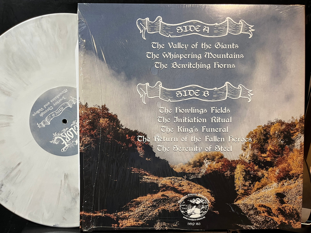 Belore - Journey Through Mountains And Valleys (BLACK & WHITE MARBLE VINYL LP NORTHERN SILENCE PRODUCTIONS NSP 183 2024) | USED Near Mint (NM or M-) Near Mint (NM)-Music History