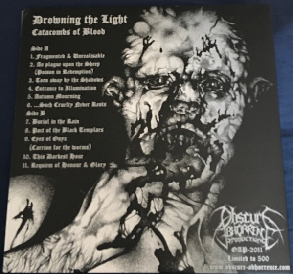 Drowning The Light - Catacombs Of Blood (VINYL) | Near Mint (NM) Near Mint (NM)-Music History