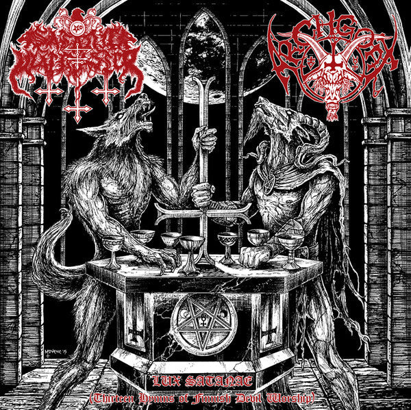 Satanic Warmaster - Lux Satanae (Thirteen Hymns Of Finnish Devil Worship) (VINYL) | Near Mint (NM) Near Mint (NM)-Music History