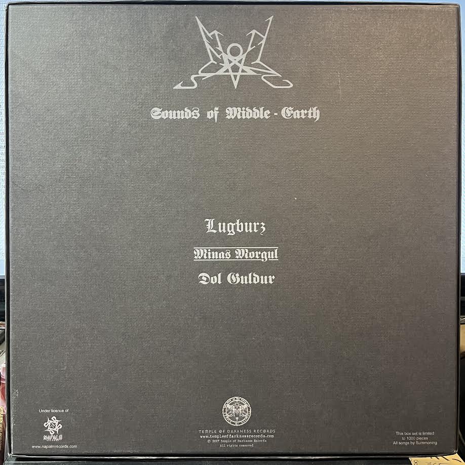 Summoning - Sounds Of Middle-Earth (5xVINYL BOX) | Near Mint (NM) Near Mint (NM)-Music History