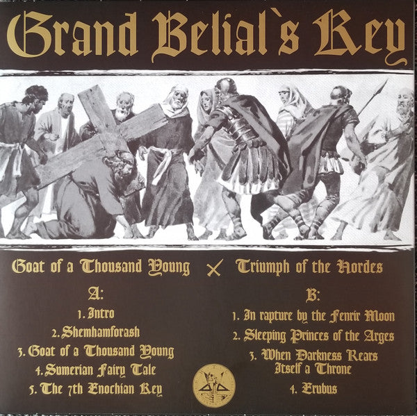 Grand Belial's Key - Goat Of A Thousand Young / Triumph Of The Hordes (VINYL) | Near Mint (NM) Mint (M)-Music History