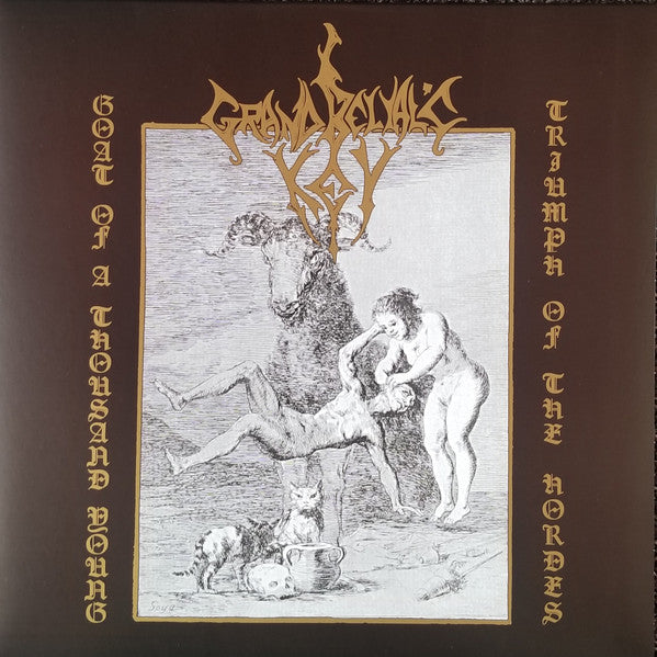 Grand Belial's Key - Goat Of A Thousand Young / Triumph Of The Hordes (VINYL) | Near Mint (NM) Mint (M)-Music History
