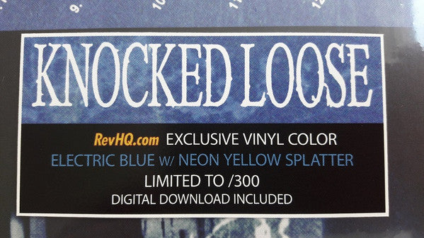 Knocked Loose - A Different Shade Of Blue *COLOR* | Near Mint (NM) Near Mint (NM)-Music History