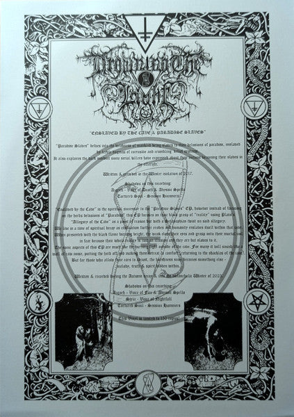 Drowning The Light - Enslaved By The Cave & Paradise Slaves (VINYL) | Near Mint (NM) Near Mint (NM)-Music History