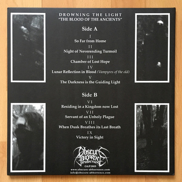 Drowning The Light - The Blood Of The Ancients (VINYL) | Near Mint (NM) Near Mint (NM)-Music History