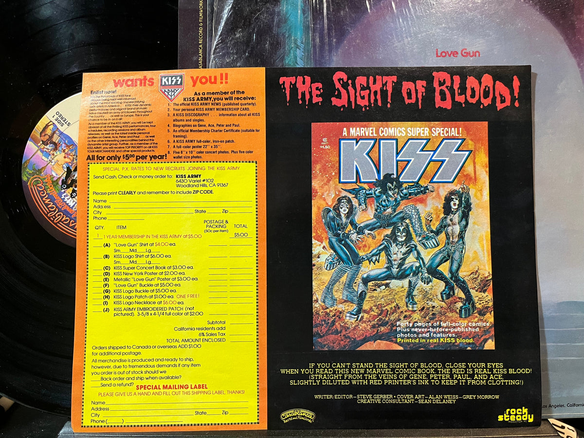 Kiss - Love Gun (VINYL) | Near Mint (NM) Near Mint (NM)-Music History