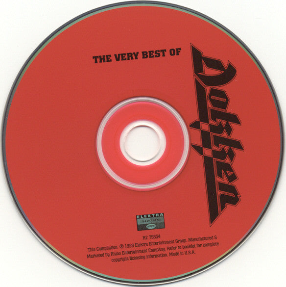 Dokken - The Very Best Of Dokken (CD) | Near Mint (NM) Near Mint (NM)-Music History
