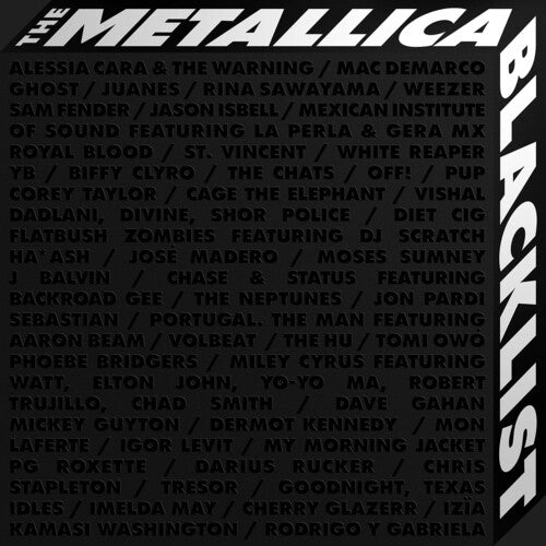 Metallica and Various Artists - The Metallica Blacklist (VINYL 7xLP BOX Blackened BLCKND050-1) | NEW-Music History