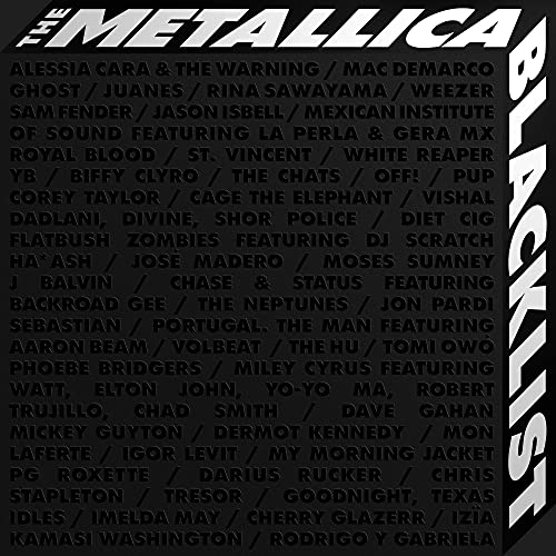 Metallica and Various Artists - The Metallica Blacklist (VINYL 7xLP BOX Blackened BLCKND050-1) | NEW-Music History