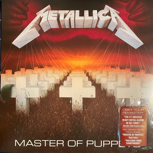 Metallica - Master Of Puppets (180 GRAM VINYL) | Mint (M) Mint (M)-Music History