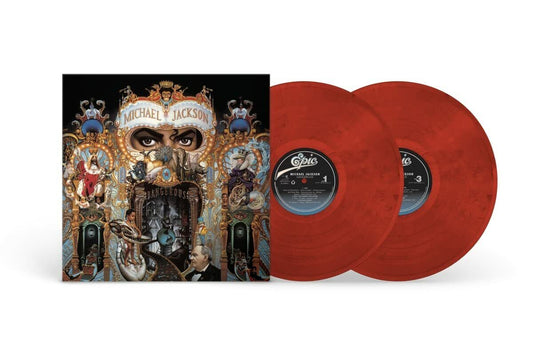 Michael Jackson - Dangerous (RED & BLACK SWIRL VINYL) | Mint (M) Mint (M)-Music History