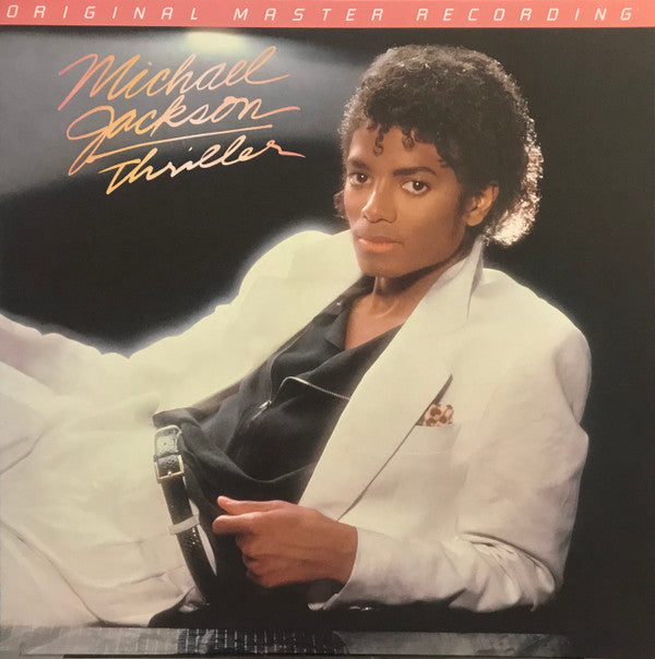 Michael Jackson Thriller Mobile Fidelity Sound Lab, Epic, MJJ Productions LP, Album, Ltd, Num, RE, RM, S/Edition, 180 Mint (M) Mint (M)-Music History