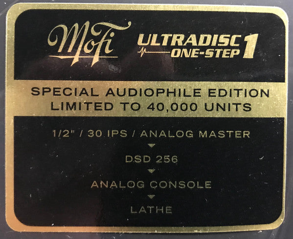Michael Jackson Thriller Mobile Fidelity Sound Lab, Epic, MJJ Productions LP, Album, Ltd, Num, RE, RM, S/Edition, 180 Mint (M) Mint (M)-Music History