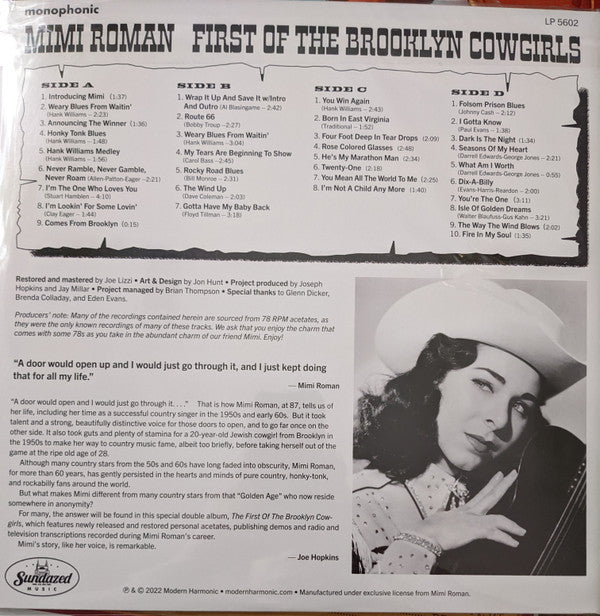 First of The Brooklyn Cowgirls | Mint (M) Mint (M)-Music History