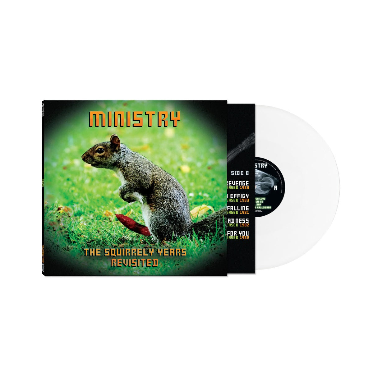 Ministry - The Squirrely Years Revisited (Color Vinyl) (White) (Indie Exclusive) | Mint (M) Mint (M)-Music History