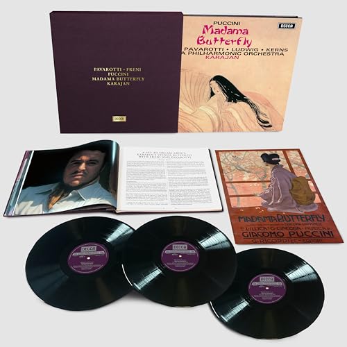 Mirella Freni/Luciano Pavarotti/Wiener Philharmoni - Puccini: Madama Butterfly [180G 3Lp] |-Music History