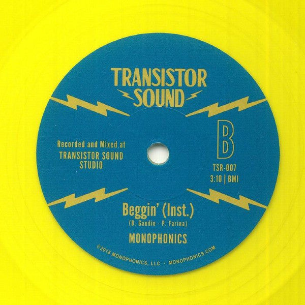Monophonics - Beggin' (7" COLOR VINYL) | Mint (M) Generic-Music History