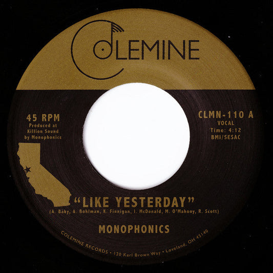 Like Yesterday / Freedom | Mint (M) Generic-Music History