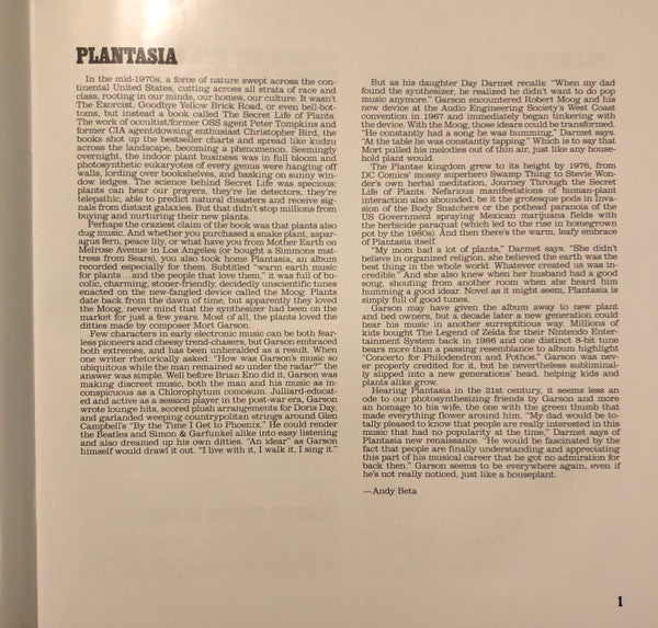 Mort Garson - Mother Earth's Plantasia | Mint (M) Mint (M)-Music History