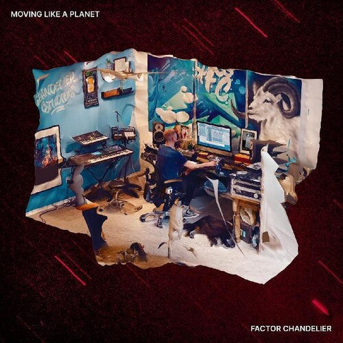 Factor Chandelier - Moving Like A Planet (Dark Red Vinyl) |-Music History