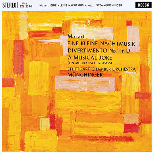 Mozart - Münchinger, Stuttgart Chamber Orchester - Eine Kleine Nachtmusik / Divertimento No. 1 In D (A Musical Joke) |-Music History