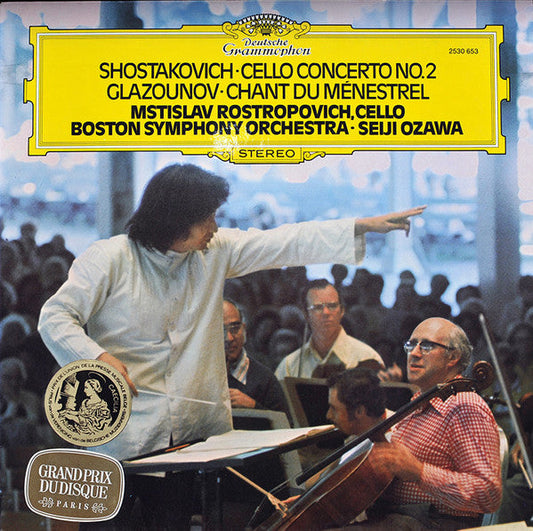 Mstislav Rostropovich / Boston Symphony Orchestra - Shostakovich Cello Concerto No.2 - Glazounov Chant Du Ménestrel |-Music History