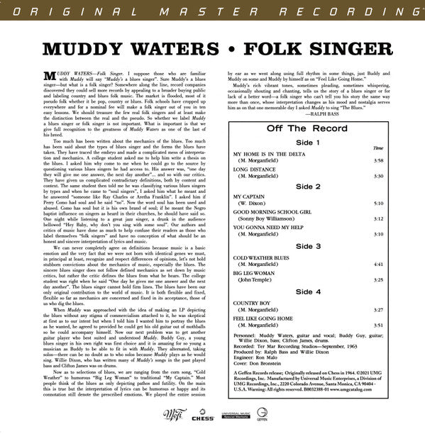 Muddy Waters - Folk Singer | Mint (M) Mint (M)-Music History