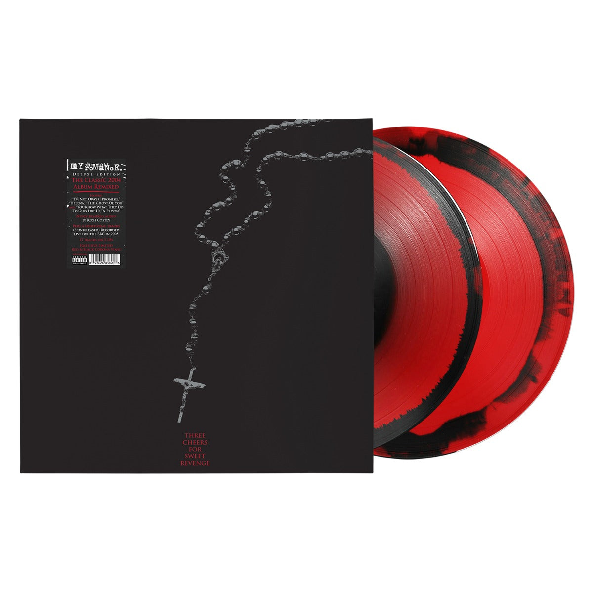 My Chemical Romance - Three Cheers For Sweet Revenge (2Lp)(Red/Black Corona Vinyl) | Mint (M) Mint (M)-Music History