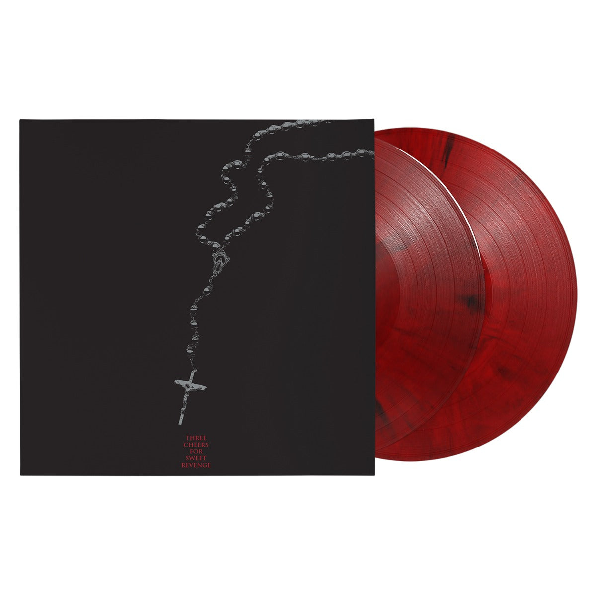 My Chemical Romance - Three Cheers For Sweet Revenge (Deluxe Red/Black Marble VINYL) | Mint (M) Mint (M)-Music History