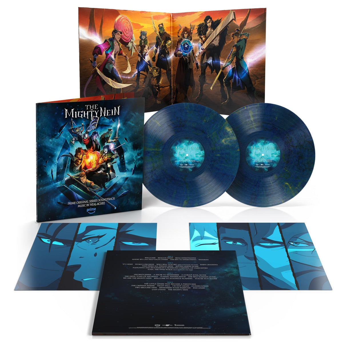 Neal Acree - The Mighty Nein (Prime Original Series Soundtrack) [Gold & Cobalt Vinyl] [2LP] |-Music History