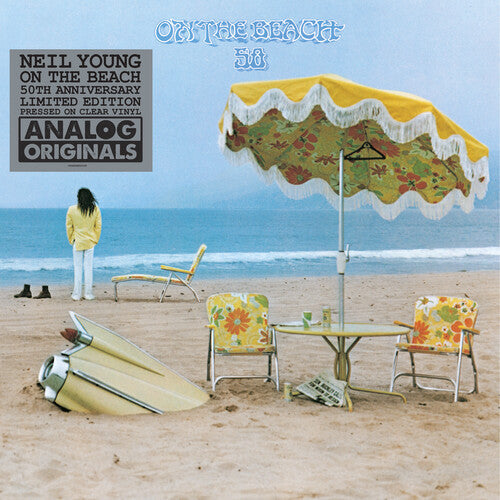 Neil Young - On The Beach (50th Anniversary Edition) (Limited Edition, 140 Gram Clear Vinyl) | Mint (M) Mint (M)-Music History