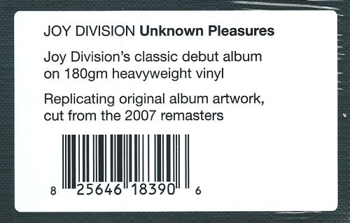 Joy Division - Unknown Pleasures | Mint (M) Mint (M)-Music History
