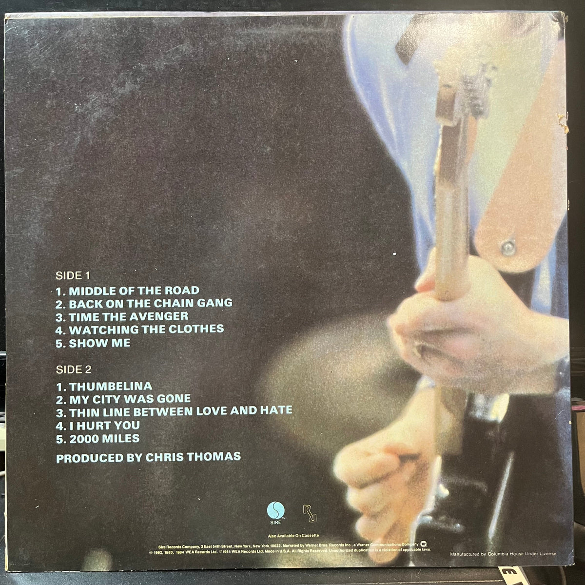 The Pretenders - Learning To Crawl (VINYL LP SIRE 1-23980 1984) | Near Mint (NM or M-) Near Mint- (NM-)-Music History
