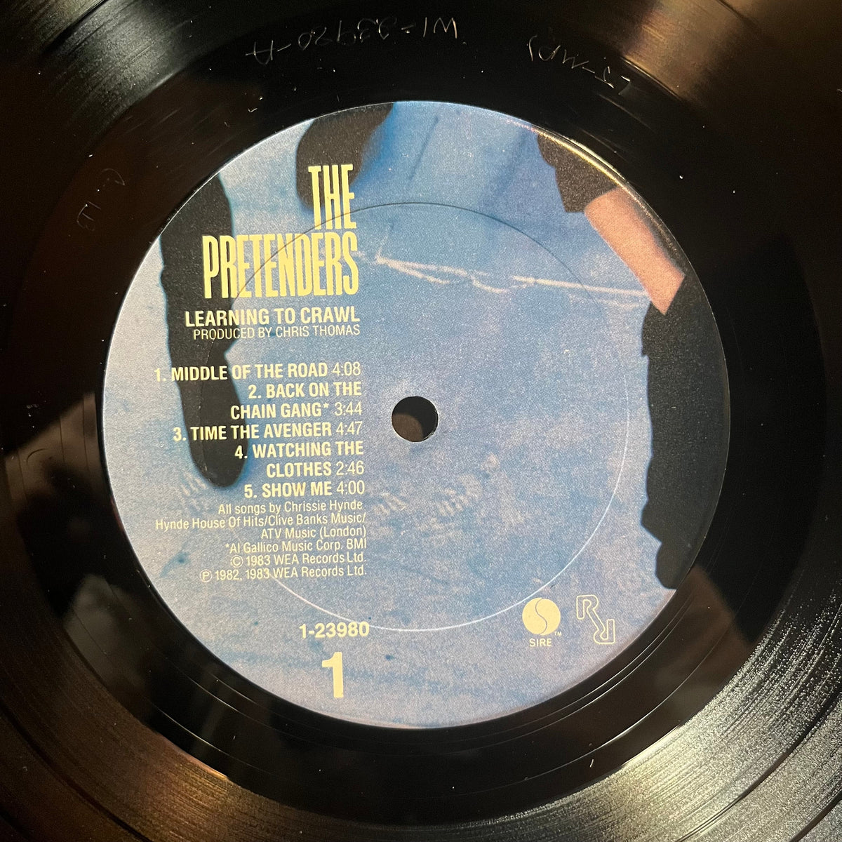 The Pretenders - Learning To Crawl (VINYL LP SIRE 1-23980 1984) | Near Mint (NM or M-) Near Mint- (NM-)-Music History