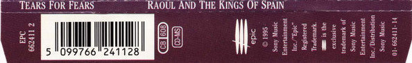Tears For Fears - Raoul And The Kings Of Spain (CD) | Near Mint (NM) Near Mint (NM)-Music History